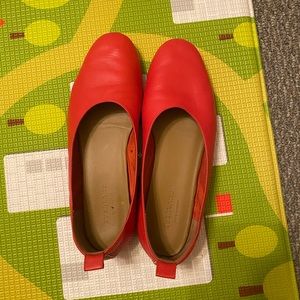 Everlane Day Glove Ballet Flat in Red